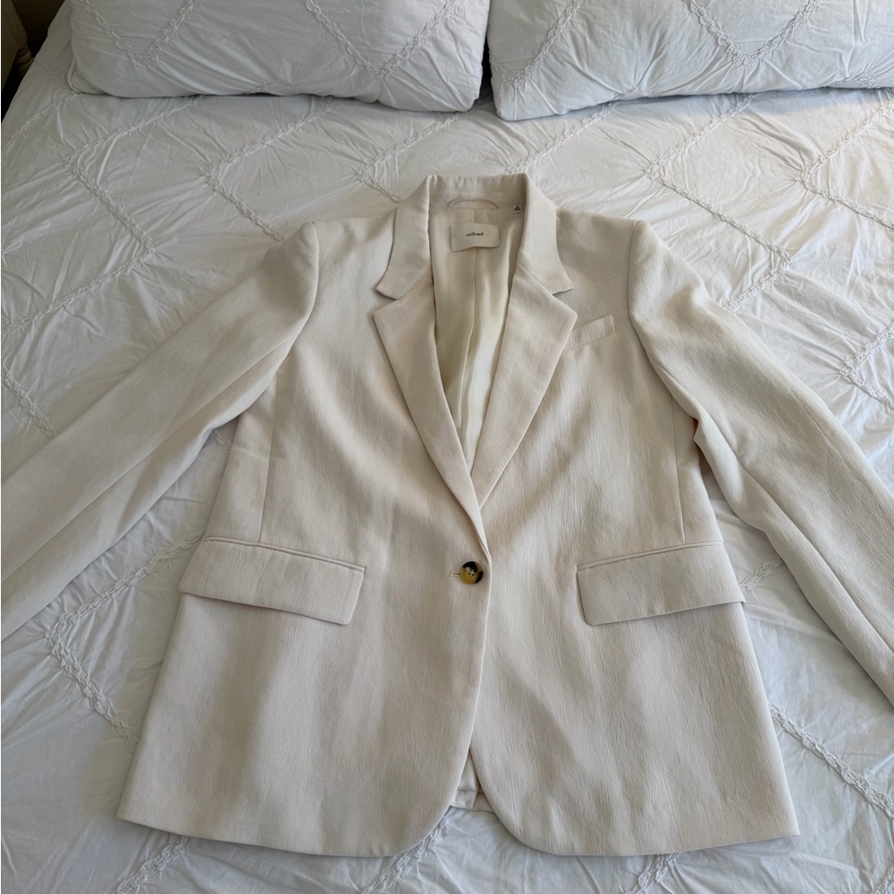Aritzia Wilfred Generation Blazer Sz M gently used - Picture 4 of 13